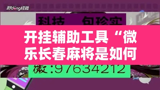 开挂辅助工具“微乐长春麻将是如何开挂作弊的	”开挂辅助脚本+详细开挂安装教程