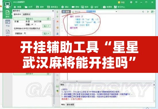 开挂辅助工具“星星武汉麻将能开挂吗”开挂辅助脚本+详细开挂安装教程