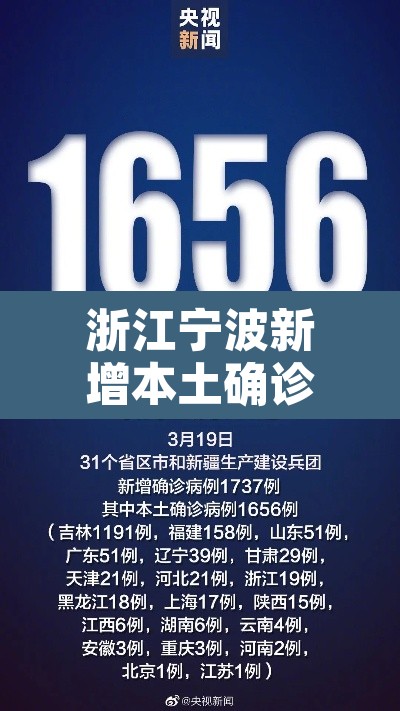 浙江宁波新增本土确诊7例—（宁波新增1例）