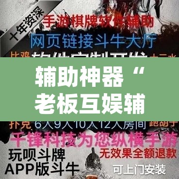 辅助神器“老板互娱辅助专用神器	”(透视)其实确实有挂