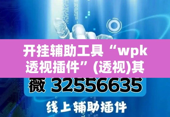 开挂辅助工具“wpk透视插件	”(透视)其实确实有挂