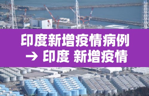 印度新增疫情病例 → 印度 新增疫情
