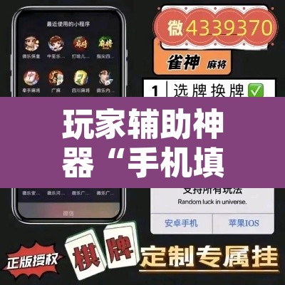 玩家辅助神器“手机填大坑辅助器通用版”附辅助神器开挂脚本详细步骤
