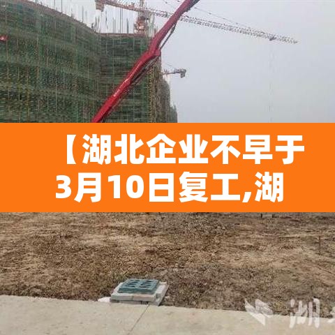 【湖北企业不早于3月10日复工,湖北复工企业名单】