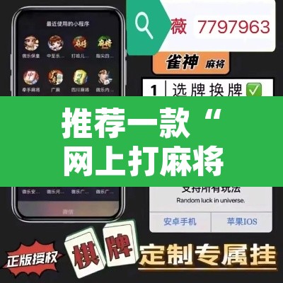 推荐一款“网上打麻将到底有没有挂”开挂辅助脚本+详细开挂安装教程
