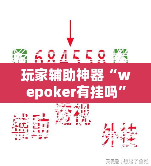 玩家辅助神器“wepoker有挂吗”(透视)其实确实有挂