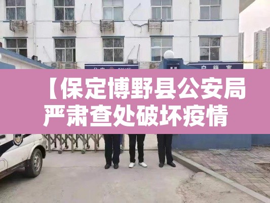 【保定博野县公安局严肃查处破坏疫情封控行为,河北保定市博野县有疫情吗】