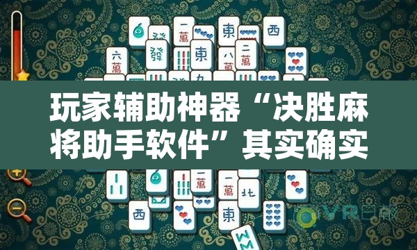 玩家辅助神器“决胜麻将助手软件	”其实确实有挂