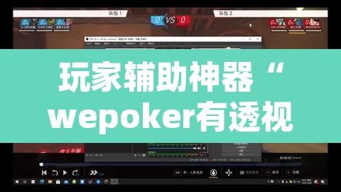 玩家辅助神器“wepoker有透视吗”(透视挂)辅助透视教程