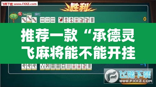 推荐一款“承德灵飞麻将能不能开挂	”(透视挂)辅助透视教程