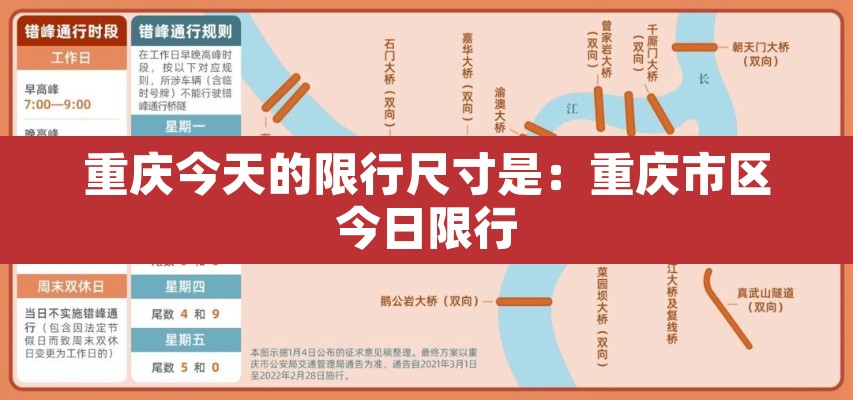重庆今天的限行尺寸是：重庆市区今日限行