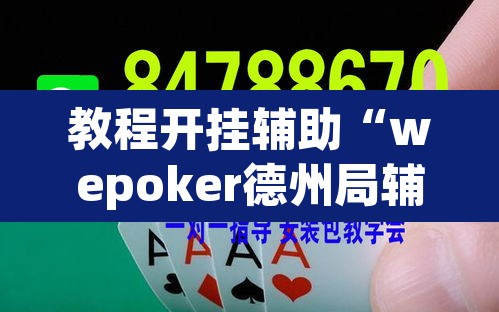 教程开挂辅助“wepoker德州局辅助透视挂教程”(透视)其实确实有挂