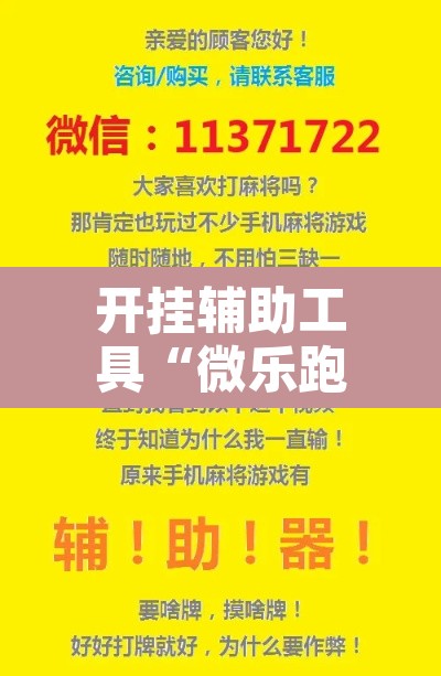 开挂辅助工具“微乐跑得快开挂下载安装微信”其实确实有挂