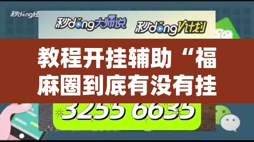 教程开挂辅助“福麻圈到底有没有挂	”(透视)其实确实有挂