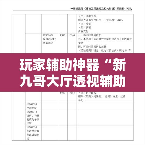 玩家辅助神器“新九哥大厅透视辅助最新	”(透视挂)辅助透视教程