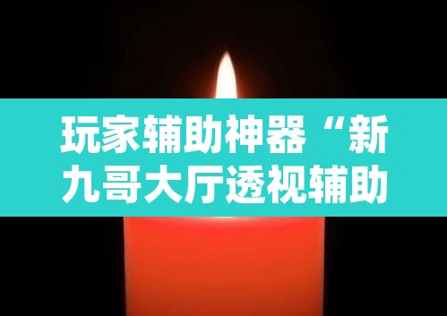 玩家辅助神器“新九哥大厅透视辅助最新”(透视挂)辅助透视教程