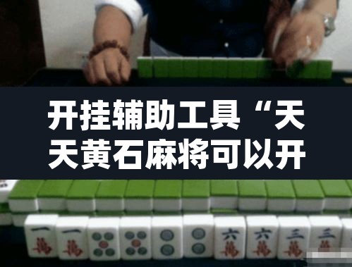 开挂辅助工具“天天黄石麻将可以开挂吗”(透视)其实确实有挂