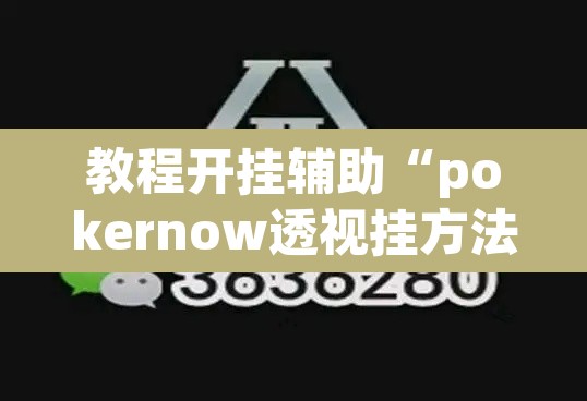 教程开挂辅助“pokernow透视挂方法”其实确实有挂