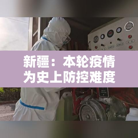 新疆:本轮疫情为史上防控难度最大 → 新疆疫情防控形势严峻 新疆:本轮疫情为史上防控难度最大 → 新疆疫情防控形势严峻