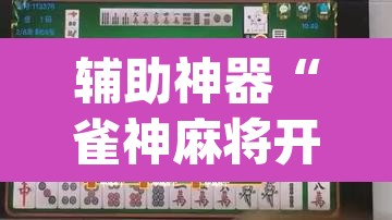 辅助神器“雀神麻将开挂神器软件下载免费”(透视)其实确实有挂