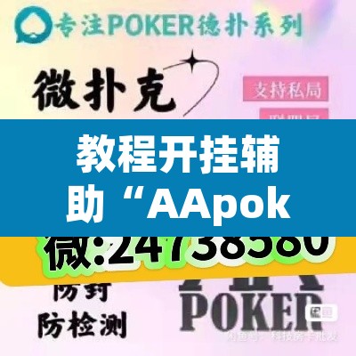 教程开挂辅助“AApoker到底有没有透视”开挂辅助脚本+详细开挂安装教程