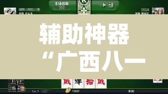辅助神器“广西八一字牌怎么开挂”(透视挂)辅助透视教程