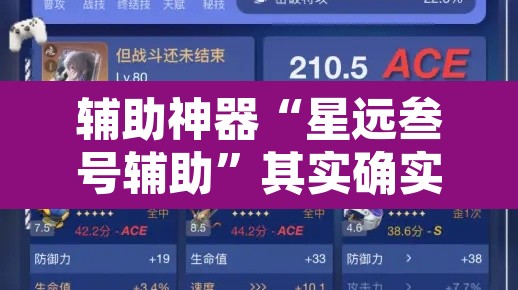 辅助神器“星远叁号辅助	”其实确实有挂