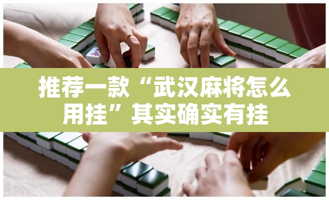推荐一款“武汉麻将怎么用挂	”其实确实有挂