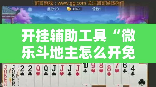 开挂辅助工具“微乐斗地主怎么开免费的挂	”其实确实有挂