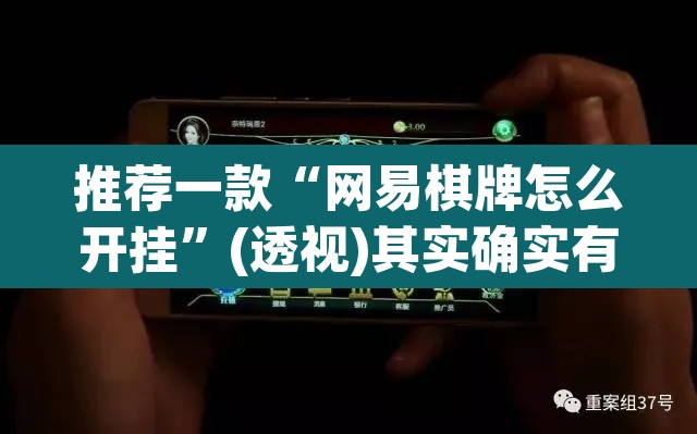 推荐一款“网易棋牌怎么开挂	”(透视)其实确实有挂