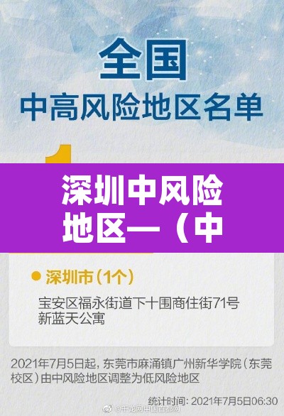 深圳中风险地区—（中风险地区查询最新 深圳）