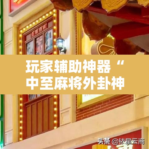 玩家辅助神器“中至麻将外卦神器下载安装	”其实确实有挂