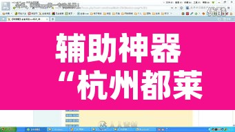 辅助神器“杭州都莱辅助器”开挂辅助脚本+详细开挂安装教程