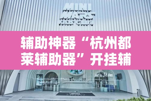 辅助神器“杭州都莱辅助器”开挂辅助脚本+详细开挂安装教程