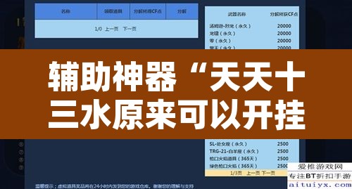 辅助神器“天天十三水原来可以开挂	”附辅助神器开挂脚本详细步骤
