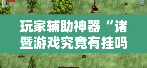 玩家辅助神器“诸暨游戏究竟有挂吗	”(透视挂)辅助透视教程