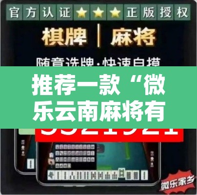 推荐一款“微乐云南麻将有挂吗”附辅助神器开挂脚本详细步骤