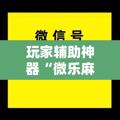 玩家辅助神器“微乐麻将开挂app下载安装	”其实确实有挂