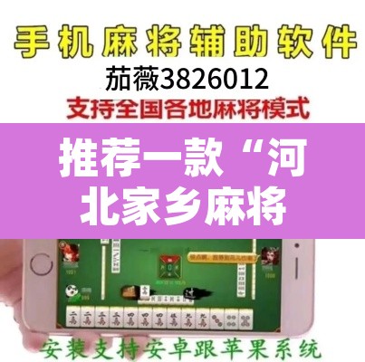 推荐一款“河北家乡麻将亲友圈怎么开挂”附辅助神器开挂脚本详细步骤