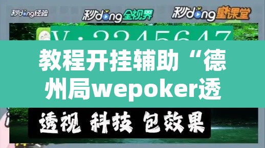 教程开挂辅助“德州局wepoker透视挂方法”其实确实有挂