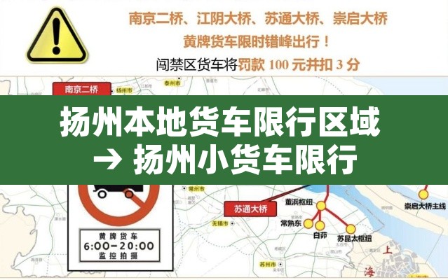 扬州本地货车限行区域 → 扬州小货车限行