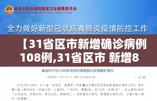 【31省区市新增确诊病例108例,31省区市 新增86例确诊】