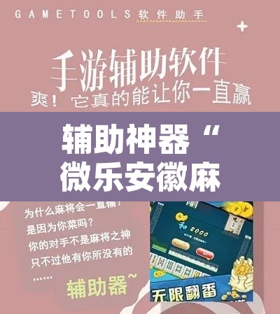 辅助神器“微乐安徽麻将免费挂下载	”开挂辅助脚本+详细开挂安装教程