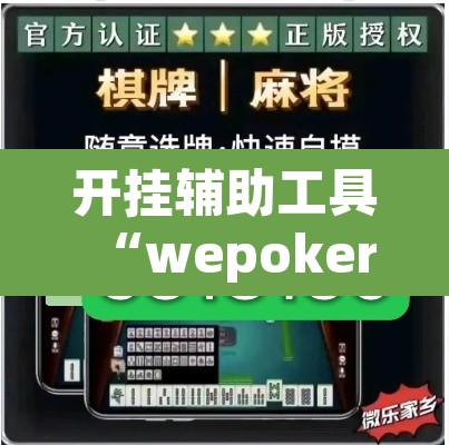 开挂辅助工具“wepoker德州辅助软件作弊挂	”附辅助神器开挂脚本详细步骤