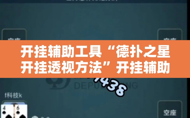 开挂辅助工具“德扑之星开挂透视方法”开挂辅助脚本+详细开挂安装教程