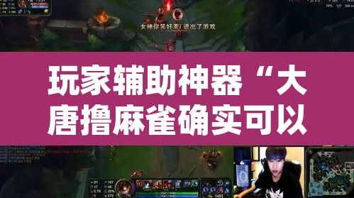 玩家辅助神器“大唐撸麻雀确实可以开挂	”(透视挂)辅助透视教程