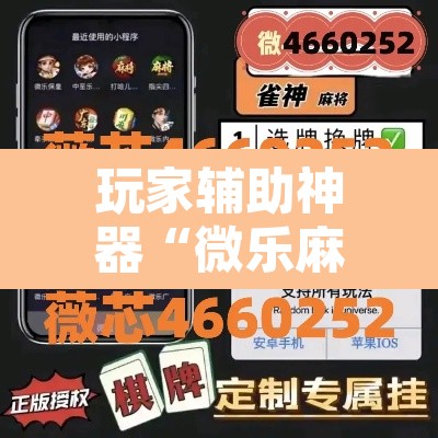 玩家辅助神器“微乐麻将挂试用一天”附辅助神器开挂脚本详细步骤