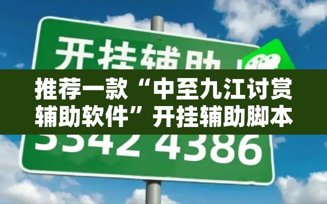推荐一款“中至九江讨赏辅助软件	”开挂辅助脚本+详细开挂安装教程