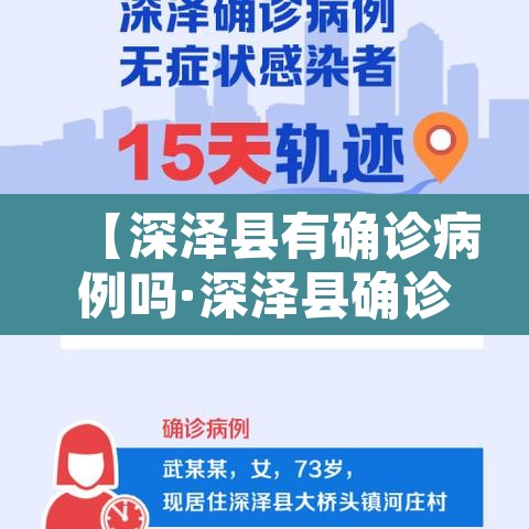 【深泽县有确诊病例吗·深泽县确诊活动轨迹】
