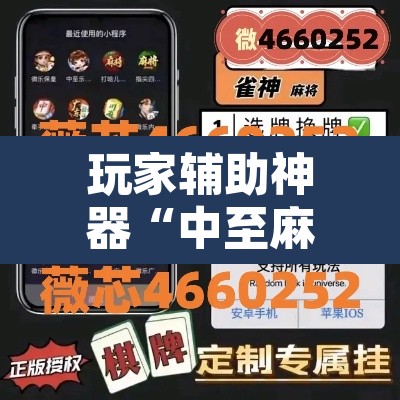 玩家辅助神器“中至麻将开挂软件”其实确实有挂